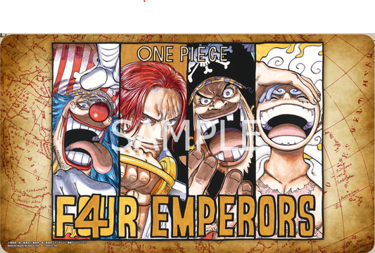 Championship Wave 2: One Piece Card Playmat - 4 Emperors